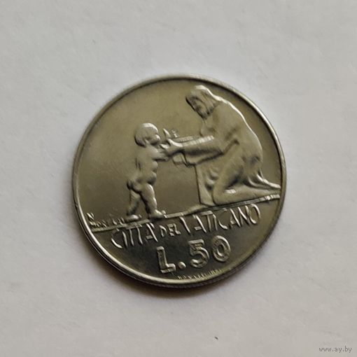 Ватикан 50 лир 1978 г.