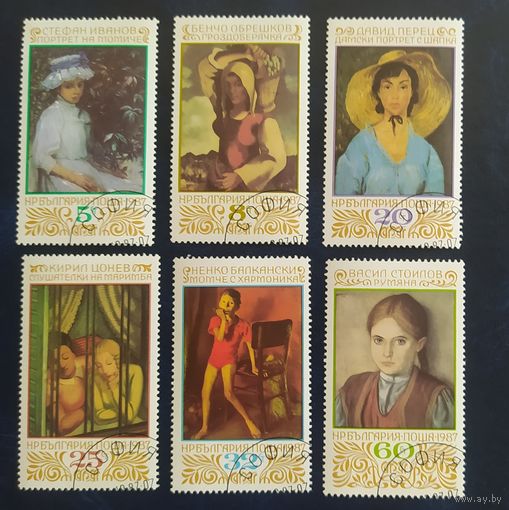 Болгария 1987 живопись