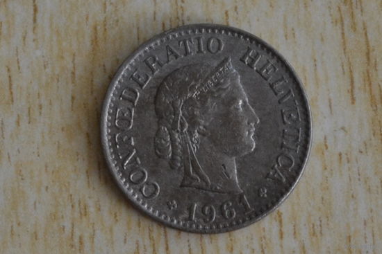 Швейцария 10 раппенов 1961