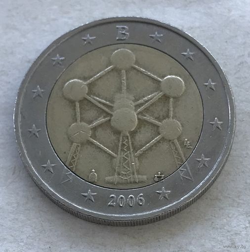 Бельгия 2 евро 2006 - Конструкция Атомиум в Брюсселе