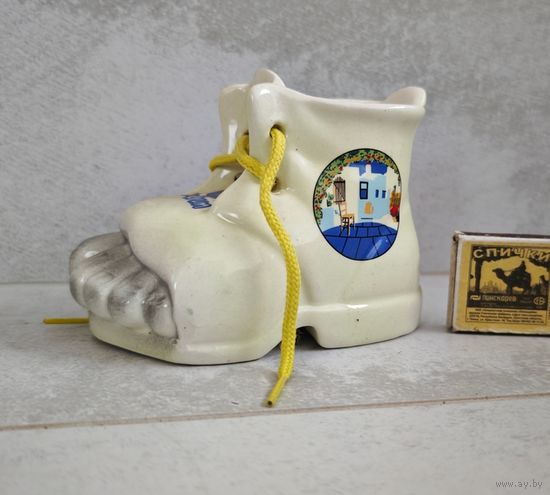 Ботинок статуэтка керамика