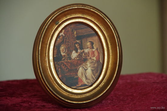 Картина ( шелкография )   11,5 см х 13,5 см