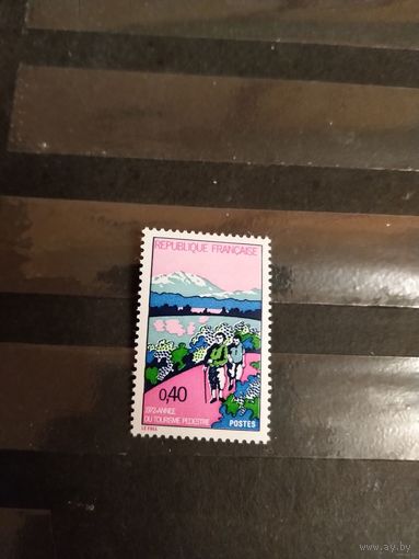 1972 Франция туризм чистая клей MNH** выпускалась одиночкой (2-2)