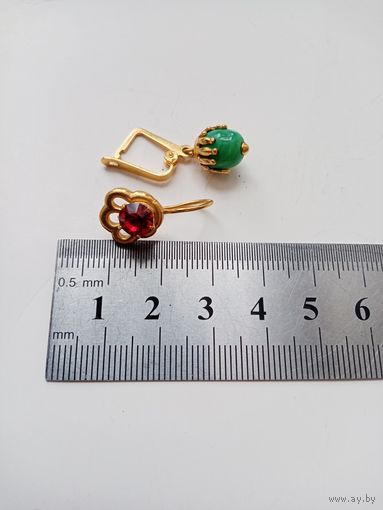СЕРЕЖКИ СССР (2шт)