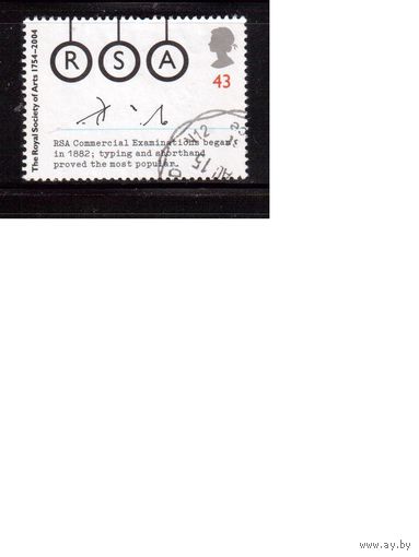 Великобритания-2004(Мих.2232) , гаш.,