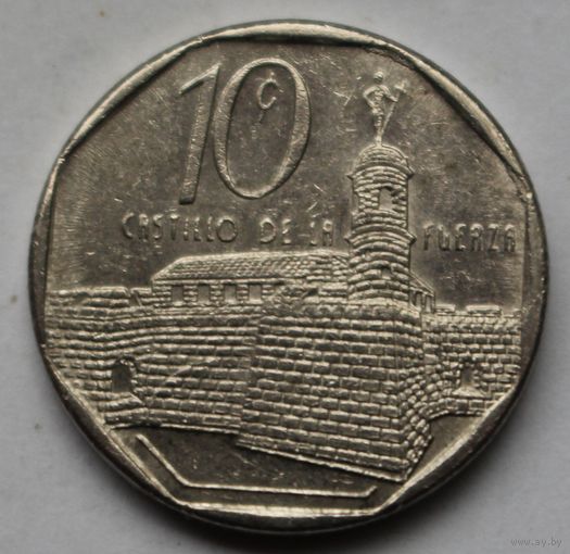 10 сентаво 1999 г. Куба.