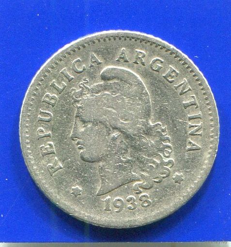 Аргениина 10 сентаво 1938