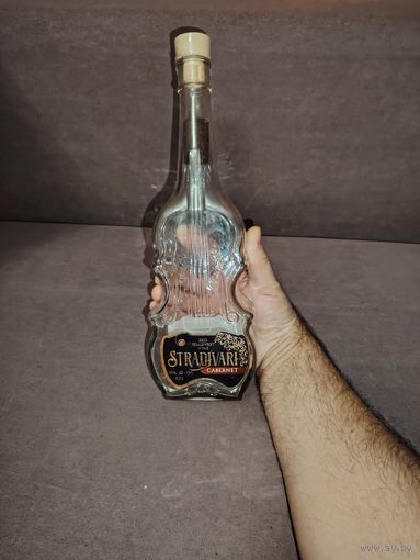 Скрипка, стекло большая