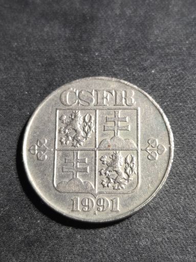 Чехословакия 2 кроны 1991