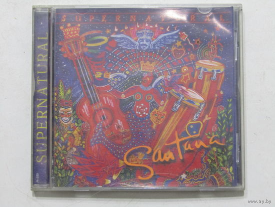 Диск. Фирменный диск. CD диск. Santana "Supernatural" (2)