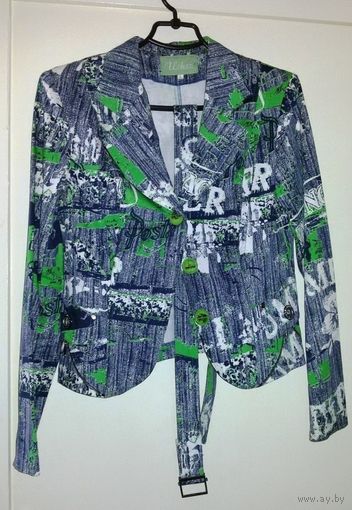 Пиджак цветной, р.42-44, новый и стильный
