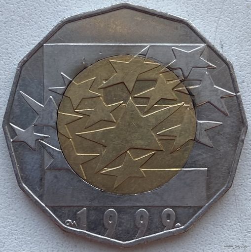 Хорватия 25 кун 1999 г. Европейский Союз