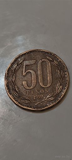 Чили 50 песос 1999