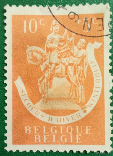 Бельгия 1942. Статуя святого Мартина