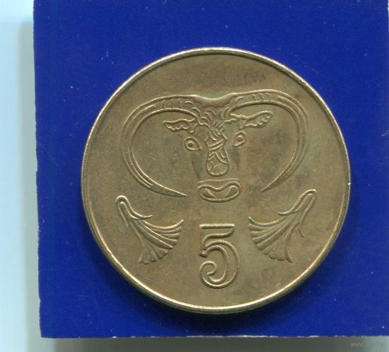 Кипр 5 центов 2004