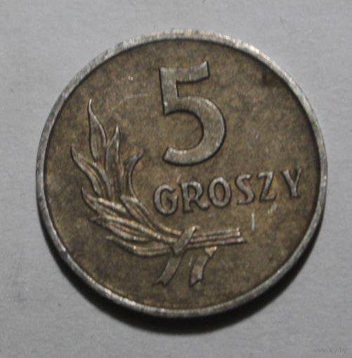 Польша, 5 грошей, 1968 год