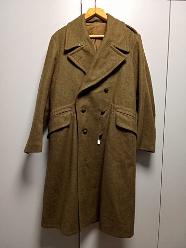 Британская шинель для Бельгийской армии. 1940 год. Сохран!!!