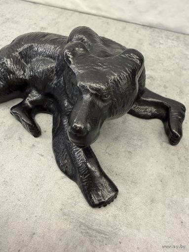 Статуэтка Лежащий медведь Касли.  Распродажа коллекции!!!