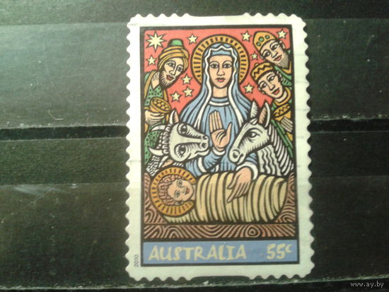 Австралия 2010 Рождество, самоклейка 2-й выпуск