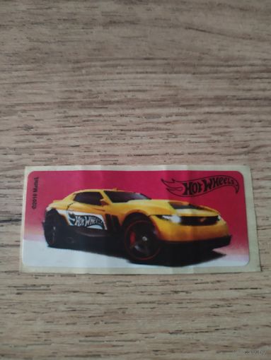 Вкладыш от жевательной резинки.