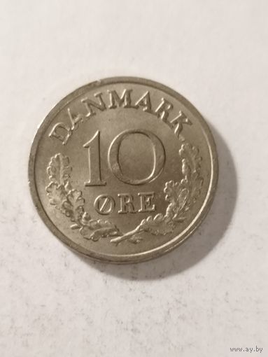 Дания 10 оре 1972