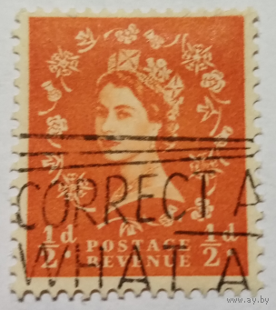 Англия 1952-60гг. Елизавета2.0,5d