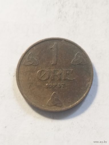 Норвегия 1 оре 1937