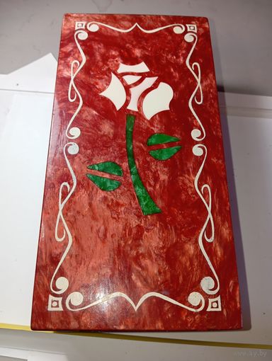 Винтажная шкатулка . Перламутр . СССР