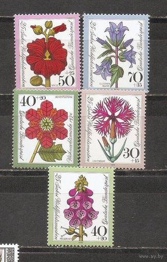 ФФ1 ФРГ 1974 Цветы
