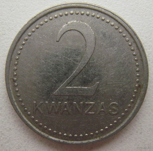 Ангола 2 кванзы 1999 г.