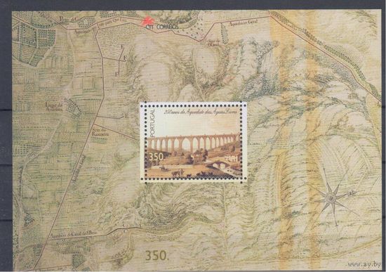 [973] Португалия 1998.Мосты,акведуки.  БЛОК MNH. Кат.5 е.