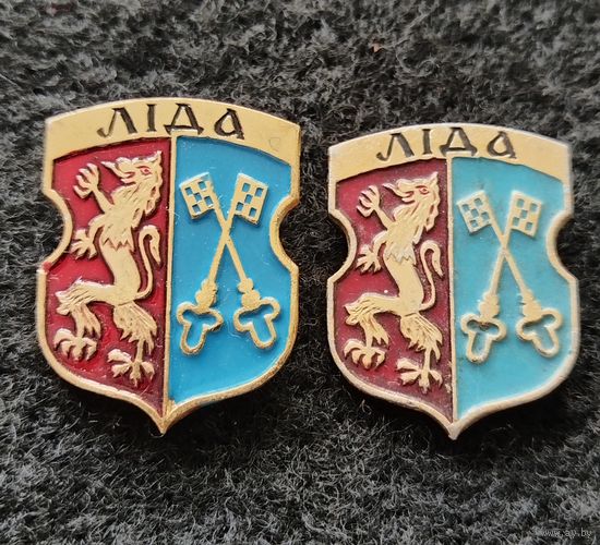 Лида. Гербы древних городов Беларуси. Сборный лот. Цена за один значок. (А-6)