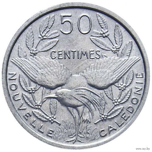 Новая Каледония 50 сантимов 1949 UNC