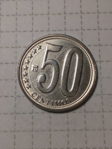 50 сентимо Венесуэла 2009 год