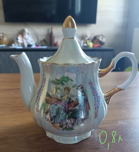 Заварник, фарфор, на 1,5 литра