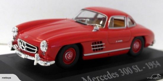 Mercedes 300SL 1954. Red.