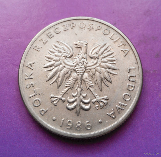 20 злотых 1986 Польша #02
