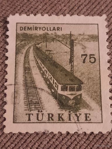 Турция 1959. Турецкая железная дорога