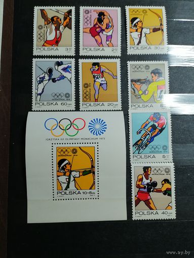 Польша 1972 Спорт Олимпиада