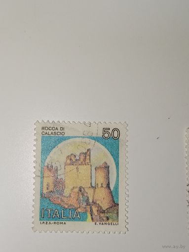 Италия 1980 Замки (Рокка-ди-Калашо)