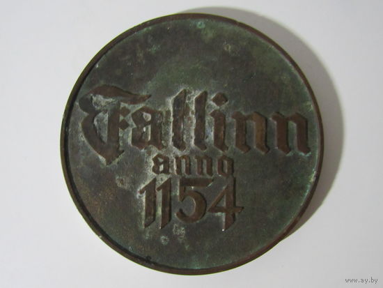 Настольная медаль Таллин 1154