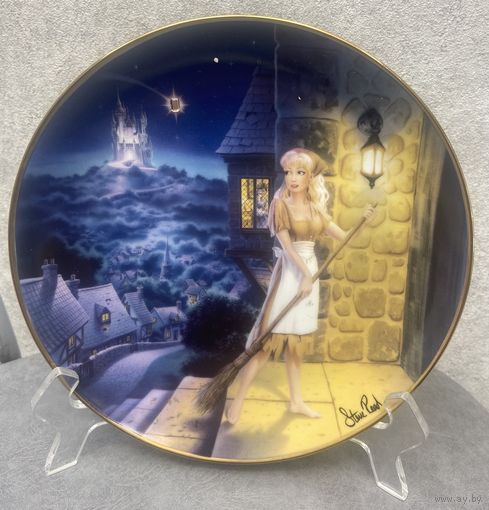 Декоративная тарелка Franklin Mint 1980 год Dreams Do Come True Англия 20.5 см