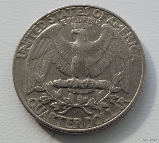 США 25 центов 1987
