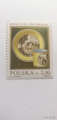 Польша 1982.  Польская керамика