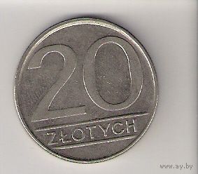 Польша, 20 zlotych, 1985г