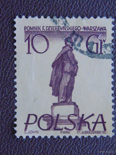 Польша. Памятник Ф. Дзержинскому.