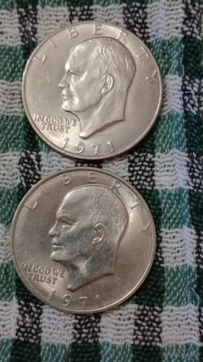 США 1 доллар 1971