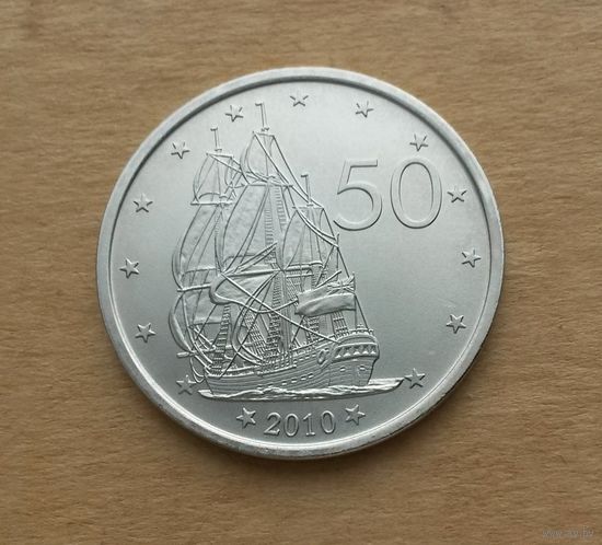 Острова Кука, 50 центов 2010 г., Елизавета II (1952-2022)
