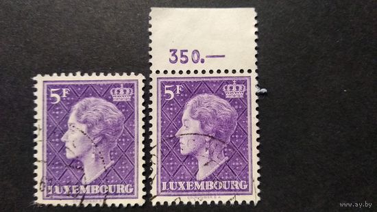 Люксембург\771фе\ стандарт 1958 г. Великая герцогиня Шарлотта