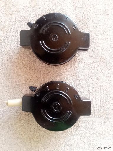 Переключатель 3х режимный режимов СССР карболит (от электрогрелки)